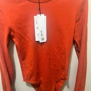 Zara ribbed bodysuit Large